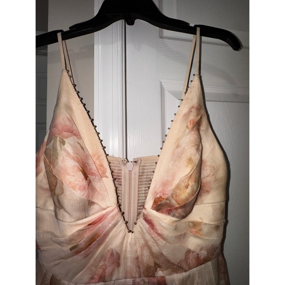 ZIMMERMANN
Hypnotic floral linen and silk minidress Size 4 - Picture 8 of 10